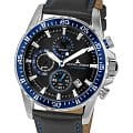 Jacques Lemans Jacques Lemans Classic 1-2088B  1-2088B кварцевые мужские часы коричневый циферблат, браслет кожаный — вид спереди