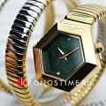 Philipp Plein Philipp Plein Snake Hexagon PWZAA0323,  германия женские часы на браслете нержавеющая сталь с ip-покрытием боковой вид