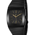 Rado Rado Sintra R13723192  R13723192 кварцевые мужские часы черный циферблат, браслет керамика — вид спереди
