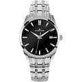 Jacques Lemans Jacques Lemans 1-1769H  1-1769H кварцевые мужские часы черный циферблат, браслет  — вид спереди
