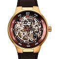 Kenneth Cole Kenneth Cole Automatic 10030824  10030824 механические мужские часы коричневый циферблат, браслет кожаный — вид спереди