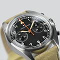 Hamilton Hamilton Khaki Aviation Pilot Pioneer Mechanical Chrono Limited Edition H89429930, khaki aviation швейцария мужские часы на браслете тканевый боковой вид