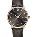 Certina Certina DS Caimano C035.410.36.087.00 DS Caimano C0354103608700 кварцевые мужские часы  серый циферблат, браслет кожаный — вид спереди
