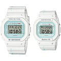 Casio Casio Lover's Pair Model LOV-21B-7DR (LOV-21B-7) лимитированной серии LOV-21B-7DR кварцевые   циферблат, браслет резина — вид спереди