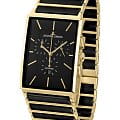 Jacques Lemans Jacques Lemans High Tech Ceramic 1-1900C  1-1900C кварцевые мужские часы черный циферблат, браслет сталь + pvd + керамика — вид спереди