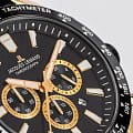 Jacques Lemans Jacques Lemans Sport 1-2140i кварцевые мужские часы часы крупный план черный циферблата