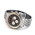 Breitling Breitling Navitimer B01 Chronograph 46 UB0127211B1A1, navitimer швейцария мужские часы на браслете нержавеющая сталь боковой вид