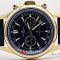 Jacques Lemans Jacques Lemans  Sport 1-2117G,  австрия мужские часы на браслете кожаный боковой вид