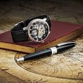 Earnshaw Earnshaw ES-8011-07 мужские часы коричневый циферблат на запястье