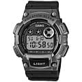 Casio Casio Illuminator W-735H-1A3  W-735H-1A3 кварцевые мужские часы серый циферблат, браслет  — вид спереди