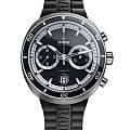 Rado Rado D-Star R15965159 Automatic R15965159 механические мужские часы черный циферблат, браслет каучук — вид спереди