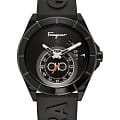Salvatore Ferragamo Salvatore Ferragamo SF1Y00720  SF1Y00720 кварцевые мужские часы  черный циферблат, браслет силикон — вид спереди