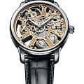 Maurice Lacroix Maurice Lacroix Masterpiece Skeleton MP7228-SS001-001-1  MP7228-SS001-001-1 механические мужские часы цветной циферблат, браслет кожаный — вид спереди