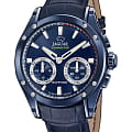 Jaguar Jaguar Connected J961/1  J961/1 кварцевые мужские часы синий циферблат, браслет кожаный — вид спереди