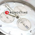 Certina Certina DS-8 Lady Chronograph C033.234.16.118.00 кварцевые женские часы часы, крупный план перламутровый циферблат