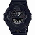 Casio Casio G-Shock GA-735A-1A лимитированной серии GA-735A-1A электронные мужские часы черный циферблат, браслет пластик — вид спереди