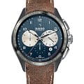 Rado Rado Hyperchrome Tennis Automatic Chronograph R32022105 Automatic R32022105 механические мужские часы синий циферблат, браслет кожаный — вид спереди