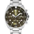 Wainer Wainer Sport WA.10300-C  WA.10300-C кварцевые мужские часы желтый циферблат, браслет нержавеющая сталь — вид спереди