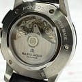 Maurice Lacroix Maurice Lacroix Pontos Chronograph PT6388-SS001-430-1 механические мужские часы часы крупный план синий циферблата