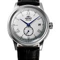 Orient Orient Automatic RA-AP0104S3 (RA-AP0104S30B)  RA-AP0104S30B механические мужские часы белый циферблат, браслет кожаный — вид спереди