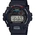 Casio Casio G-Shock DW-6900U-1DR  DW-6900U-1DR электронные мужские часы черный циферблат, браслет пластик — вид спереди