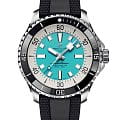 Breitling Breitling Superocean Automatic 44 A17376211L2S1  A17376211L2S1 механические мужские часы голубой циферблат, браслет каучук — вид спереди