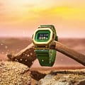 Casio Casio G-Shock GM-5600CL-3DR (GM-5600CL-3), g-shock япония мужские часы на браслете пластик боковой вид