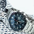 Casio Casio Edifice EQB-1100XDB-2A, edifice япония мужские часы на браслете нержавеющая сталь боковой вид