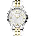 Amalys Amalys Watson AMW-163  AMW-163 кварцевые женские часы белый циферблат, браслет нержавеющая сталь с pvd-покрытием — вид спереди