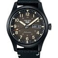 Seiko Seiko 5 Sports Field series SRPG41K1 Field SRPG41K1 механические мужские часы коричневый циферблат, браслет кожаный — вид спереди