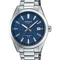 Casio Casio Edifice EFV-160D-2AV EFV EFV-160D-2AV кварцевые мужские часы синий циферблат, браслет нержавеющая сталь — вид спереди