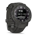 Garmin Garmin Instinct Crossover Solar 010-02730-01 электронные мужские часы часы крупный план  циферблата
