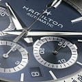 Hamilton Hamilton Jazzmaster Performer Auto Chrono H36616140, jazzmaster швейцария мужские часы на браслете нержавеющая сталь боковой вид