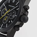 Jacques Lemans Jacques Lemans  Sport 1-2119B,  австрия мужские часы на браслете кожа + силикон боковой вид