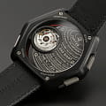 Hamilton H51598990 наручные мужские часы застежка крупным планом