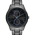 Armani Exchange Armani Exchange Dante AX1878  AX1878 кварцевые мужские часы черный циферблат, браслет нержавеющая сталь с ip-покрытием — вид спереди