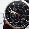 Jacques Lemans Jacques Lemans 1-1645J,  австрия мужские часы на браслете кожаный боковой вид