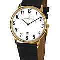 Jacques Lemans Jacques Lemans  Classic 1-2003H  1-2003H кварцевые женские часы белый циферблат, браслет кожаный — вид спереди