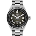 TAG Heuer TAG Heuer Autavia WBE5114.EB0173  WBE5114.EB0173 механические мужские часы коричневый циферблат, браслет нержавеющая сталь — вид спереди