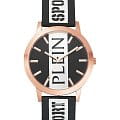 Plein Sport Plein Sport Legend PSJBA0323  PSJBA0323 кварцевые женские часы  черный циферблат, браслет силикон — вид спереди