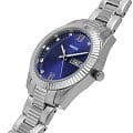 Fossil Fossil Scarlette ES5197 кварцевые женские часы часы крупный план синий циферблата