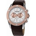 Jacques Lemans Jacques Lemans 1-1812B  1-1812B кварцевые мужские часы серый циферблат, браслет кожаный — вид спереди