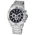 Jacques Lemans Jacques Lemans 1-1808E  1-1808E кварцевые мужские часы черный циферблат, браслет нержавеющая сталь — вид спереди