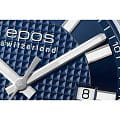 Epos Epos Sportive 3443.132.20.16.30 швейцария наручные мужские часы заводная головка с логотипом Epos