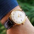 Orient Orient Classic Automatic RA-AC0M01S  — детали корпуса и кожаный