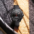 Tissot Tissot T-Touch Connect Solar T121.420.47.051.03 кварцевые мужские часы часы, крупный план черный циферблат