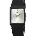 Casio Casio Collection MQ-38-7A  MQ-38-7A кварцевые мужские часы серебристый циферблат, браслет пластик — вид спереди