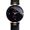 Rado Rado Coupole Classic R22828715 Classic R22828715 кварцевые женские часы черный циферблат, браслет кожаный — вид спереди