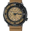 Seiko Seiko Prospex SRPE29K1S  SRPE29K1S механические мужские часы коричневый циферблат, браслет силикон — вид спереди