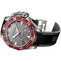 Hamilton Hamilton Khaki Navy Frogman Titanium Auto H77805380, khaki navy швейцария мужские часы на браслете каучук боковой вид